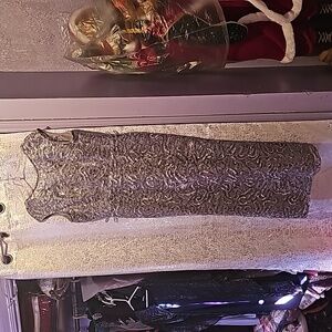 Silver dress